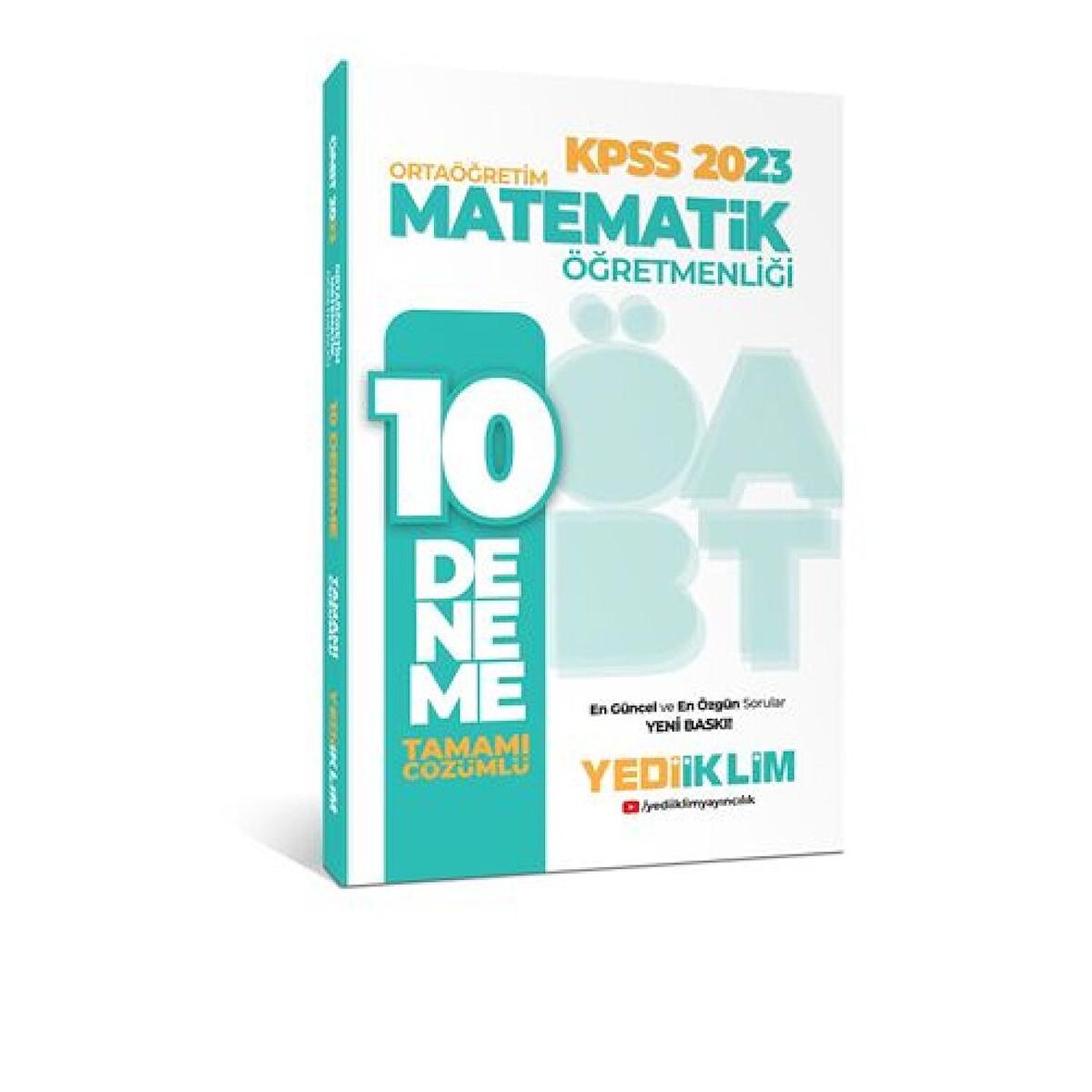 2023 ÖABT Ortaöğretim Matematik Öğretmenliği Tamamı Çözümlü 10 Deneme